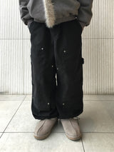 クリップダブルニーカーペンターパンツ3C