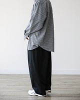 SIO WALK WIDE PANTS BK