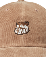 25FW ACベアコーデュロイポイントボールキャップ ブラウン