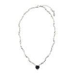 Black heart Necklace
