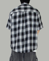 Swallow short-sleeved check shirt