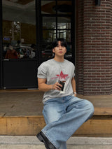 ミッドスターロゴ半袖Tシャツ