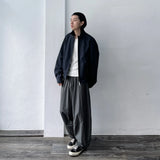 Sheen Nylon Wide Pants