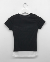 チューブ レイヤー ヘンリーネック Tシャツ (3color)