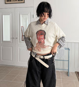 POPCORN EMBO HALF TEE