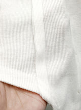 Bodysuit Square Neck Long Sleeve T-Shirt