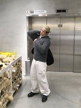 No.1513 N half ZIP-UP WM KNIT (3color)