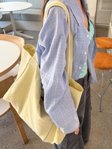 check crop shirts