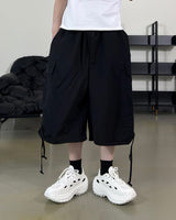 Shuren Shirring Cargo Bermuda Pants