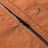 Nylon RIB Flash Line Jacket - BRICK