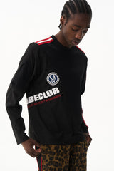 Retro Colorblock Crewneck Jersey