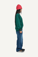 Color matching stripe long sleeve