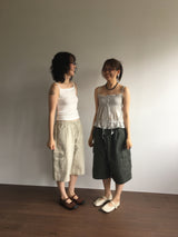 ピクシースモークフリルブラウス (3color)