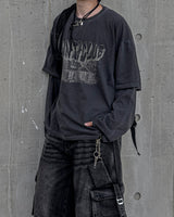 County Layered Long Sleeve T-shirt