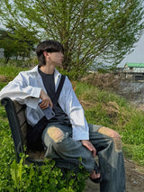 ASCLO Norton Stripe Shirt (3color)