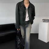 OWN Tony Garment Leather Tracker Jacket (3 colors)