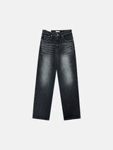 Bes black wide denim pants