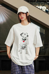 ダルメシアンプリントリラックスTシャツ
