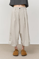 Pie Checked Bermuda Pants (2color)