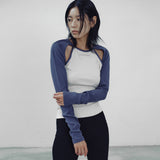 ピーナッツワッフルホールスリーブTシャツ