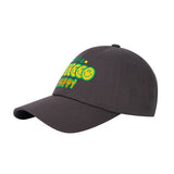 HAPPY SMILES BALL CAP
 - CHARCOAL