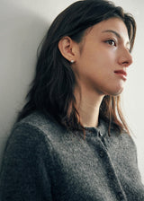[925 silver] Deux.silver.201 / ミニコートピアス (シルバー)