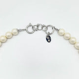 Pearl ribbon necklace