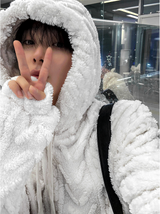 24FW ニューケーブルウールフード