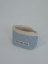 lss basic pouch (S size) _  stripe blue