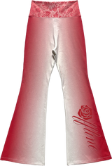 フローラルフレアパンツ