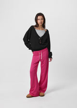 [B-BASIC] Mid-Sweat Deep V-Neck Sweatshirt