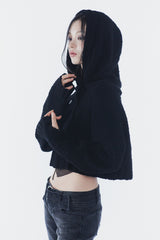アンフーディーカーディガン black