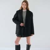 Over-sized Tailored Jacket_Black