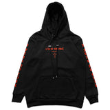TZ I FEAR NO EVIL HOODIE - BLACK/RED