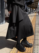 DIAGONAL WRAP SKIRT