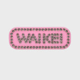 Logo hair pin