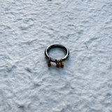 Floating Double Loop Ring