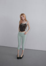 zebra lace leggings(4 color) 