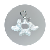 CYBER-STAR GALORE : Keychain ( White )