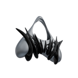 ヴェノムハンドバッグ (GLOSSY BLACK)