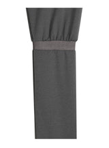 Mesh Band Puff Sleeve / Charcoal