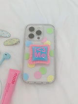 【TPUケース】ベベドットケース ピンク