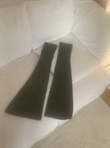Donna Loose Fit Long Socks (Black)