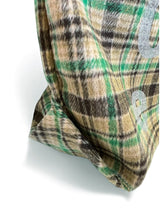 000design Check Shopper Bag / Green