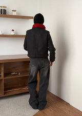 (WOOL) LABEL CABLE MUFFLER