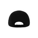 VA Stud Glossy Scrunchie Cap / Black