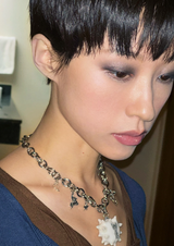 Fakiii x Suga Scoop Angel Spark Necklace_White