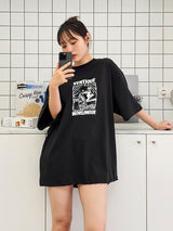 VENTIQUE スカルボードTシャツ 3color