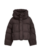 アウトストリングウィンターハイネックダックダウンパッド入りジャケット (Light Padded)