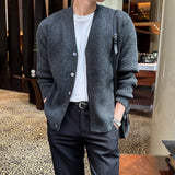 LMN Logane Y-Neck Hearty Cardigan (9 colors)